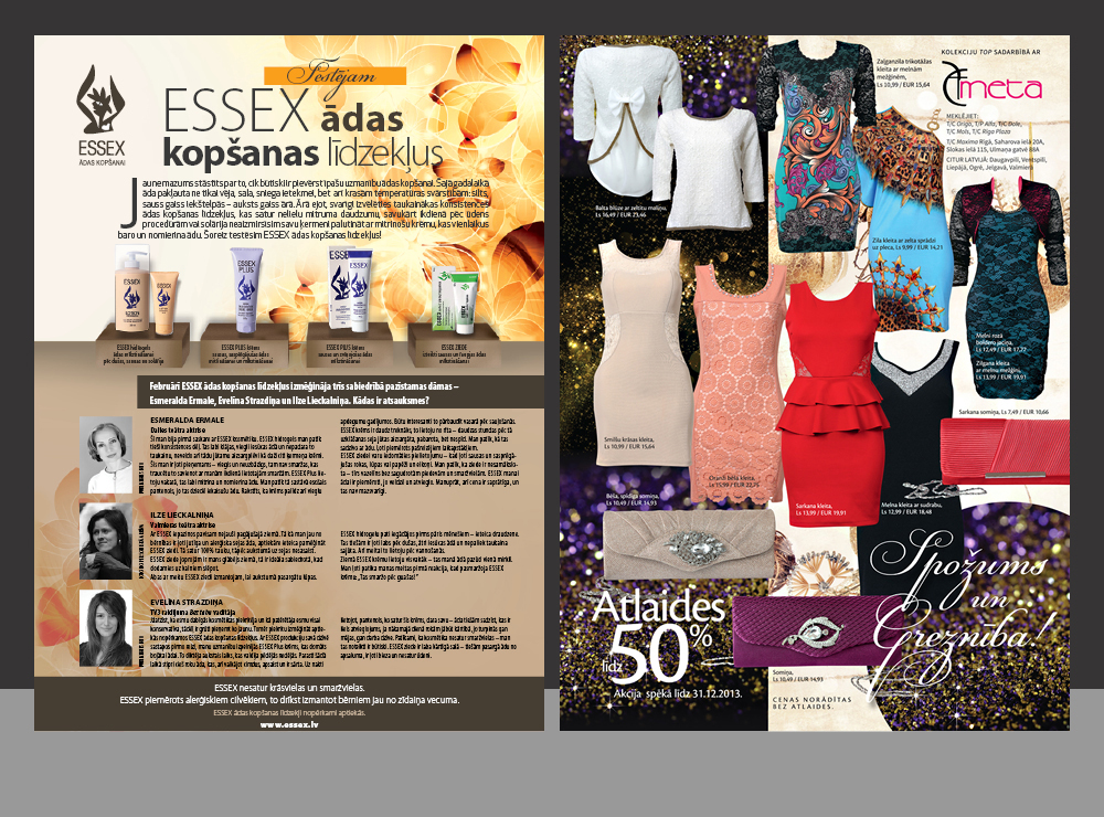 Inga Rop�a Portfolio. Maket��anas un grafisk� dizaina darbi