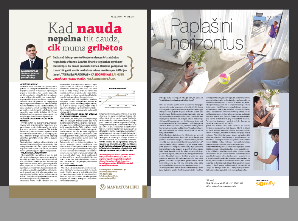 Inga Rop�a Portfolio. Maket��anas un grafisk� dizaina darbi