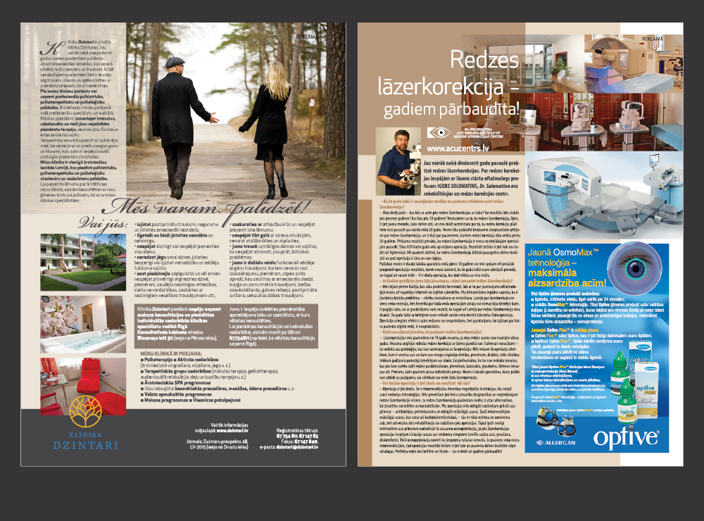 Inga Rop�a Portfolio. Maket��anas un grafisk� dizaina darbi